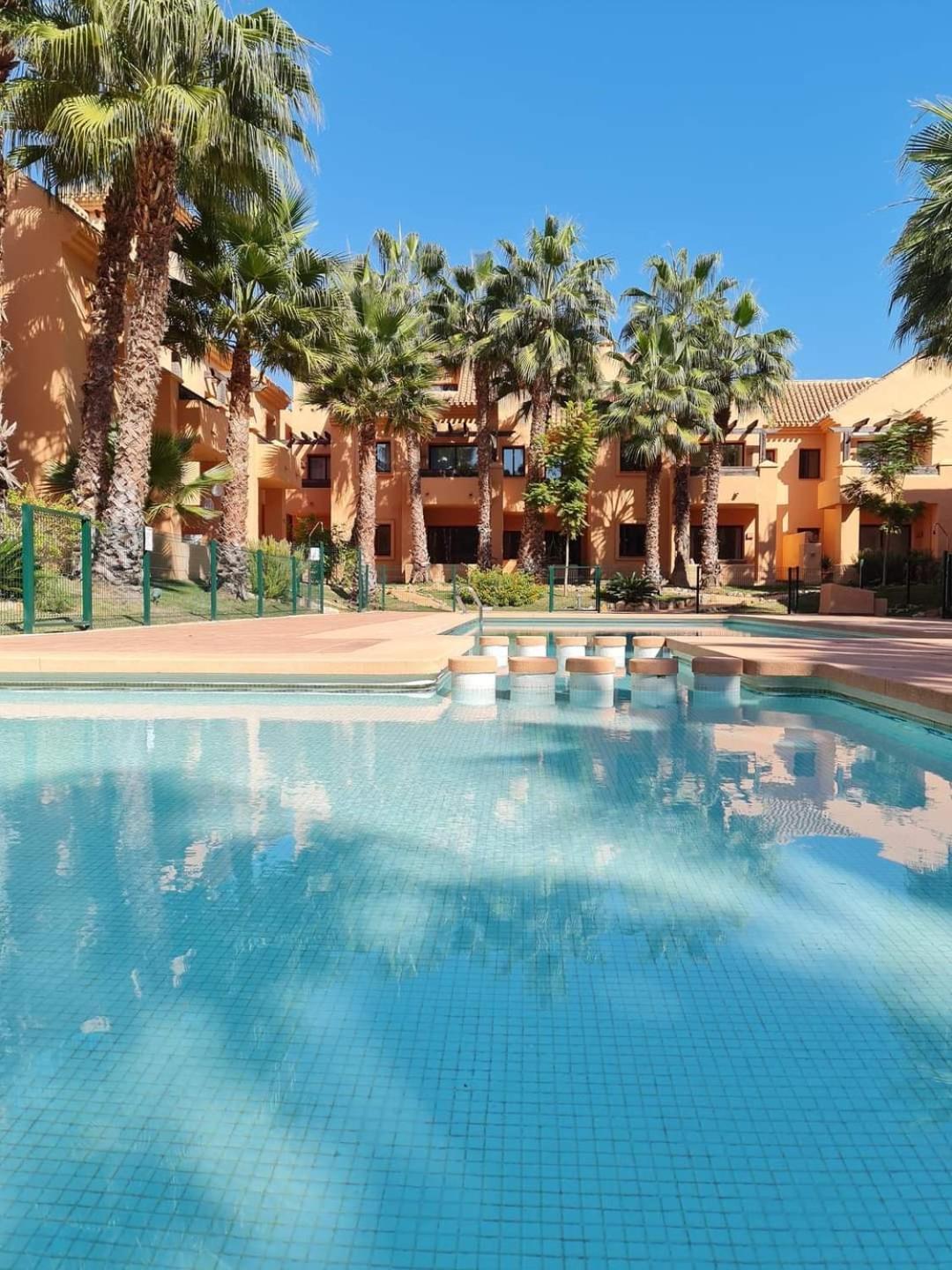 Nueva Ribera Club, Luxury 2 Bedroom With Outdoor Swimming Pool, Wifi And Footsteps Away From The In Alcazares