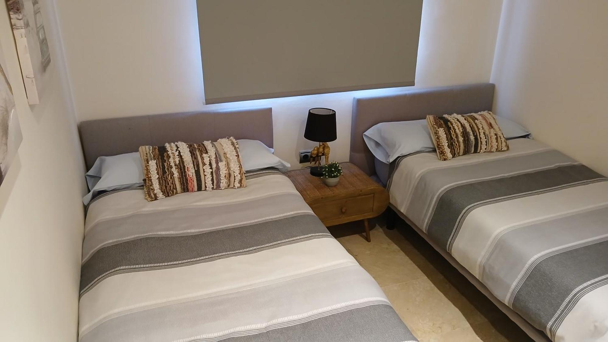 Nueva Ribera Club, Luxury 2 Bedroom With Outdoor Swimming Pool, Wifi And Footsteps Away From The In Alcazares Apartment
