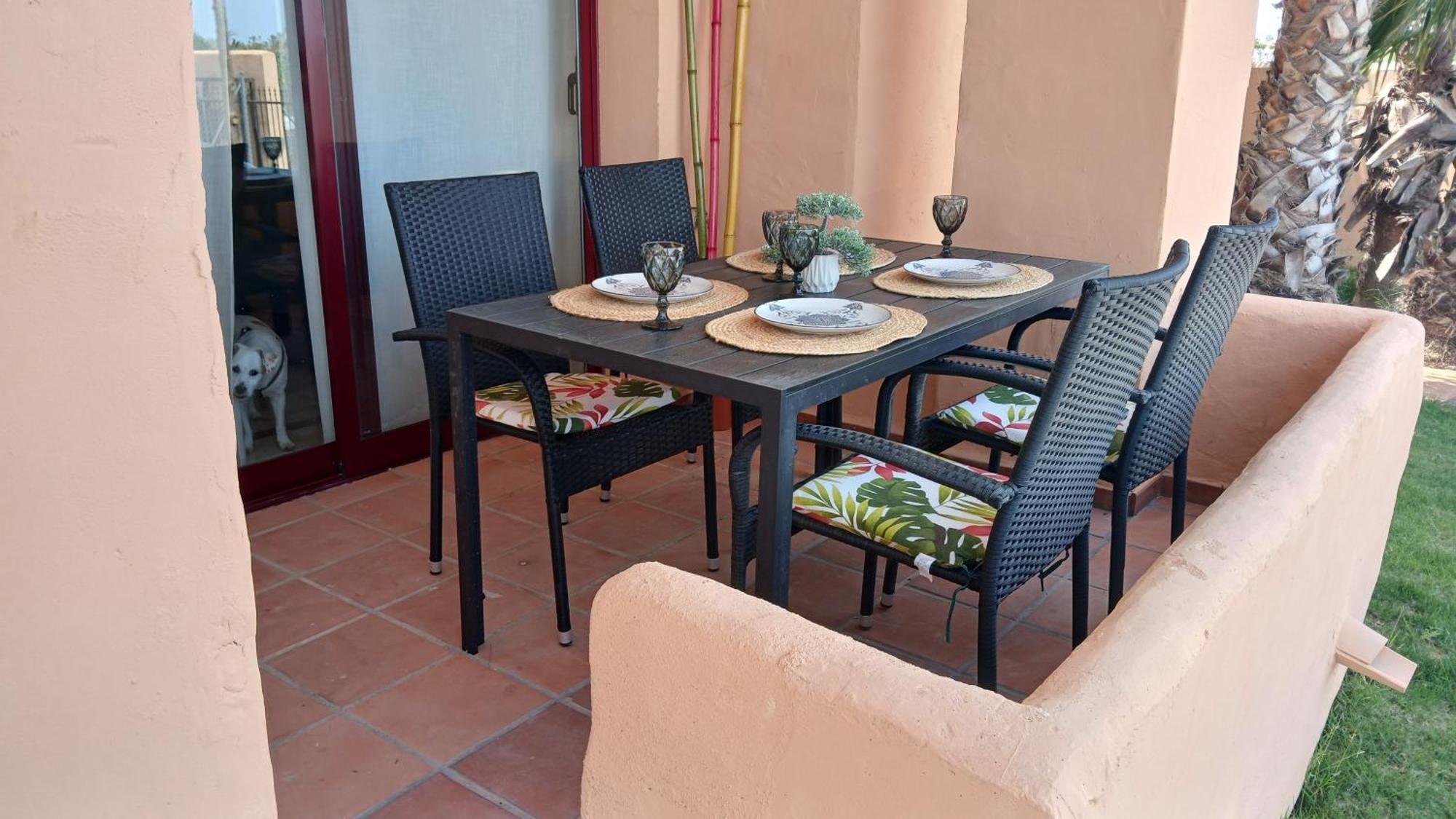 Nueva Ribera Club, Luxury 2 Bedroom With Outdoor Swimming Pool, Wifi And Footsteps Away From The In Alcazares Apartment